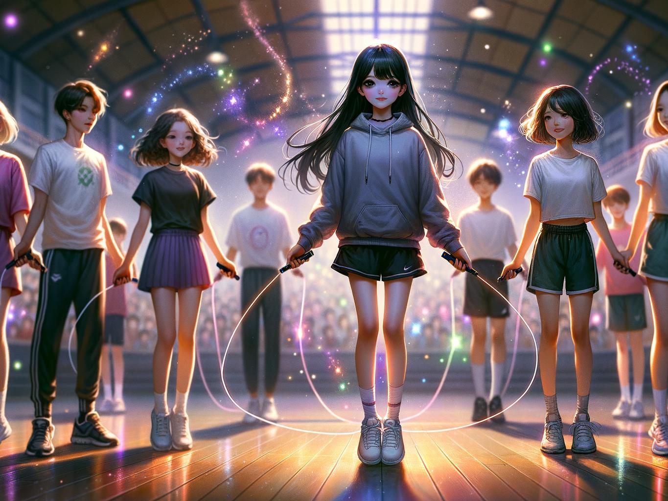 민진의 줄넘기 모험