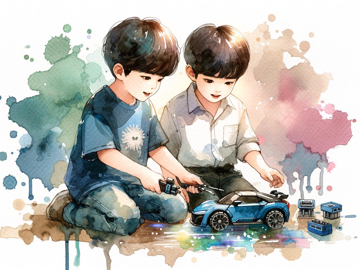 민수와 지훈의 안전한 자동차 만들기