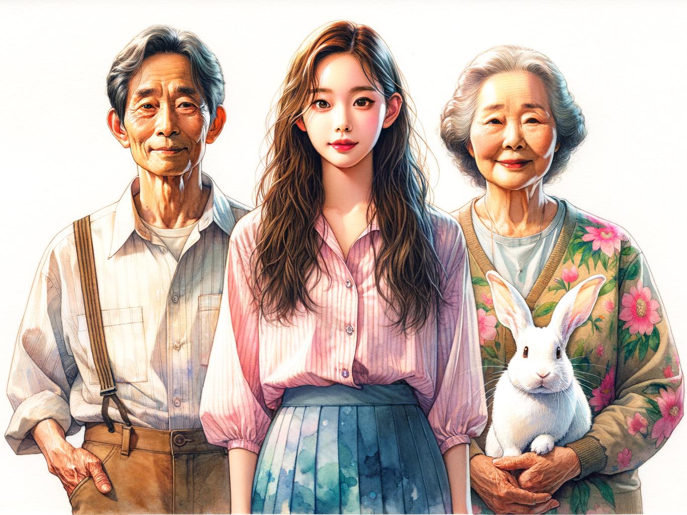 기억을 지키는 하얀 토끼