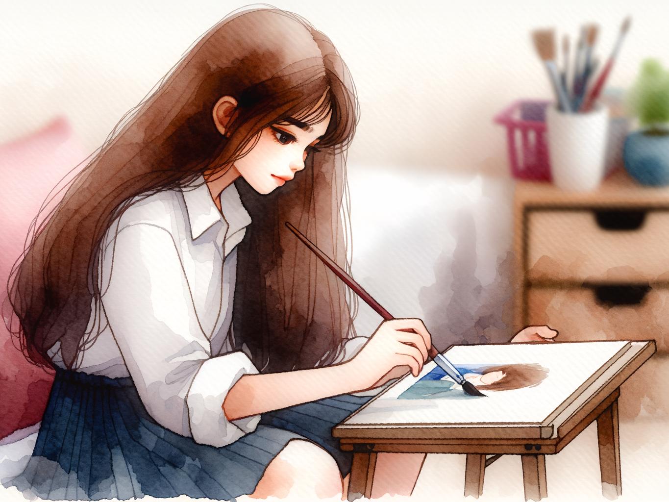 소미의 꿈을 향한 그림 여행