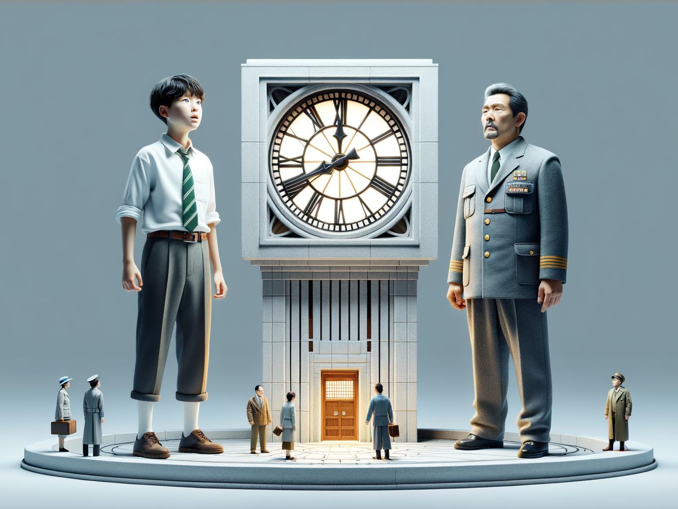 용기 있는 친구들의 시계탑 탐험