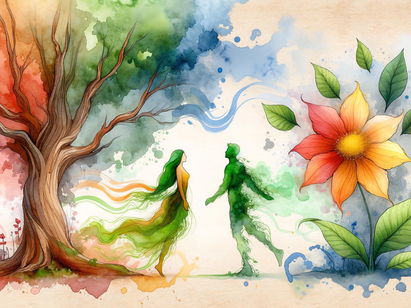 나무와 친구들의 자유 이야기